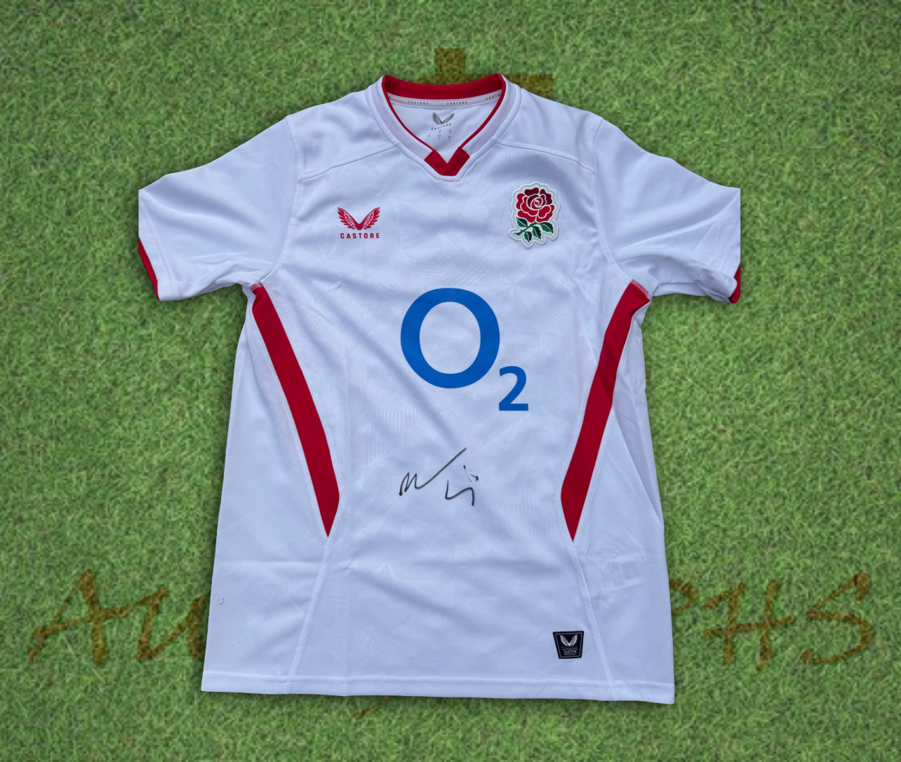 Maro Itoje Signed England Rugby 2025/26 Home Shirt 2