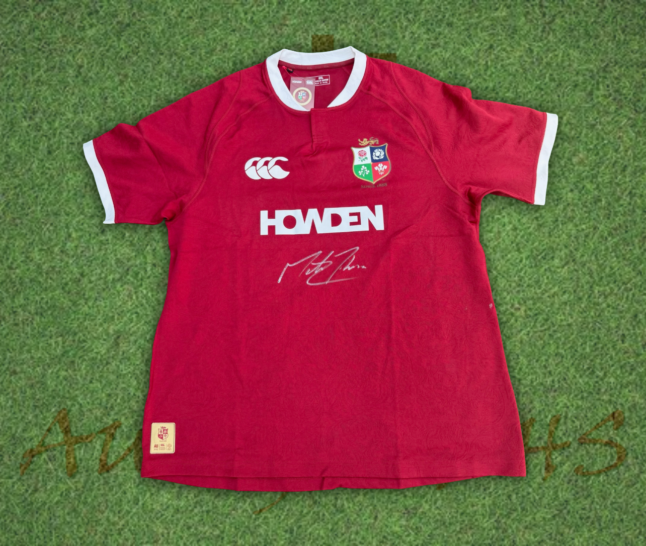 Martin Johnson Signed British and Irish Lions Rugby 2025 Home Shirt