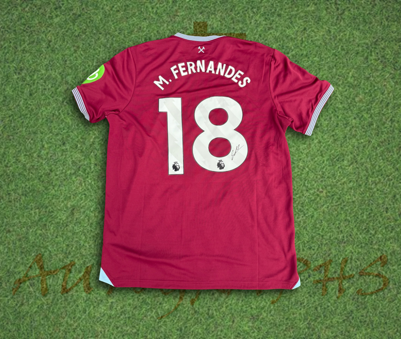 Mateus Fernandes Signed West Ham United 2025/26 Home Shirt