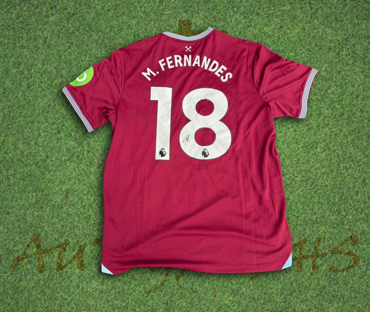 Mateus Fernandes Signed West Ham United 2025/26 Home Shirt 2