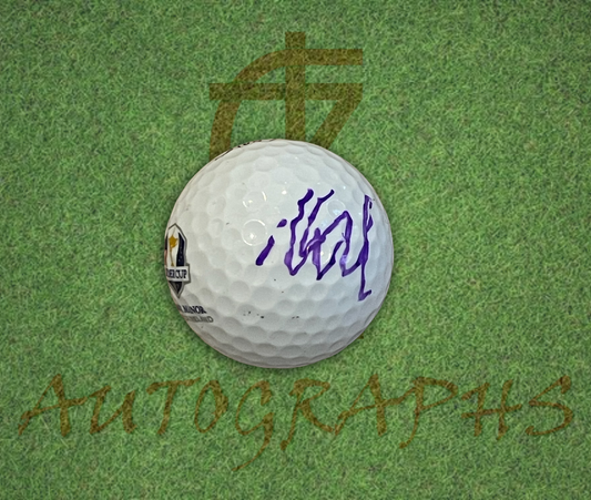 Matt Fitzpatrick Signed Ryder Cup 2025 Golf Ball