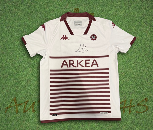 Matthieu Jalibert Signed Union Bordeaux Bègles 2023/24 Away Shirt