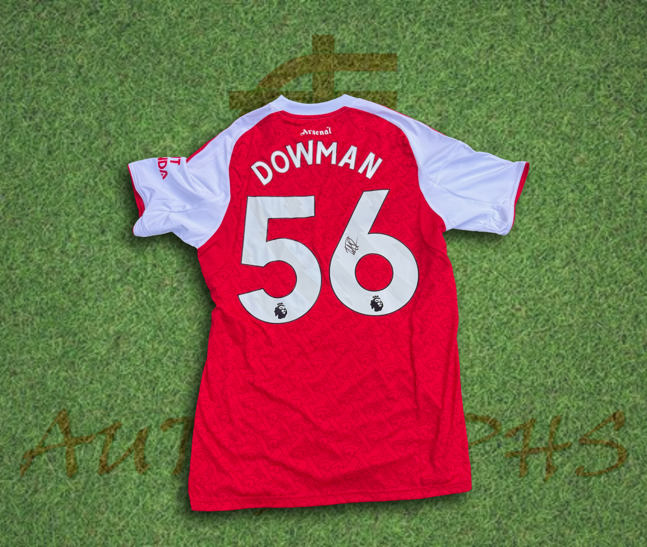 Max Dowman Signed Arsenal Football Club 2025/26 Home Shirt  M
