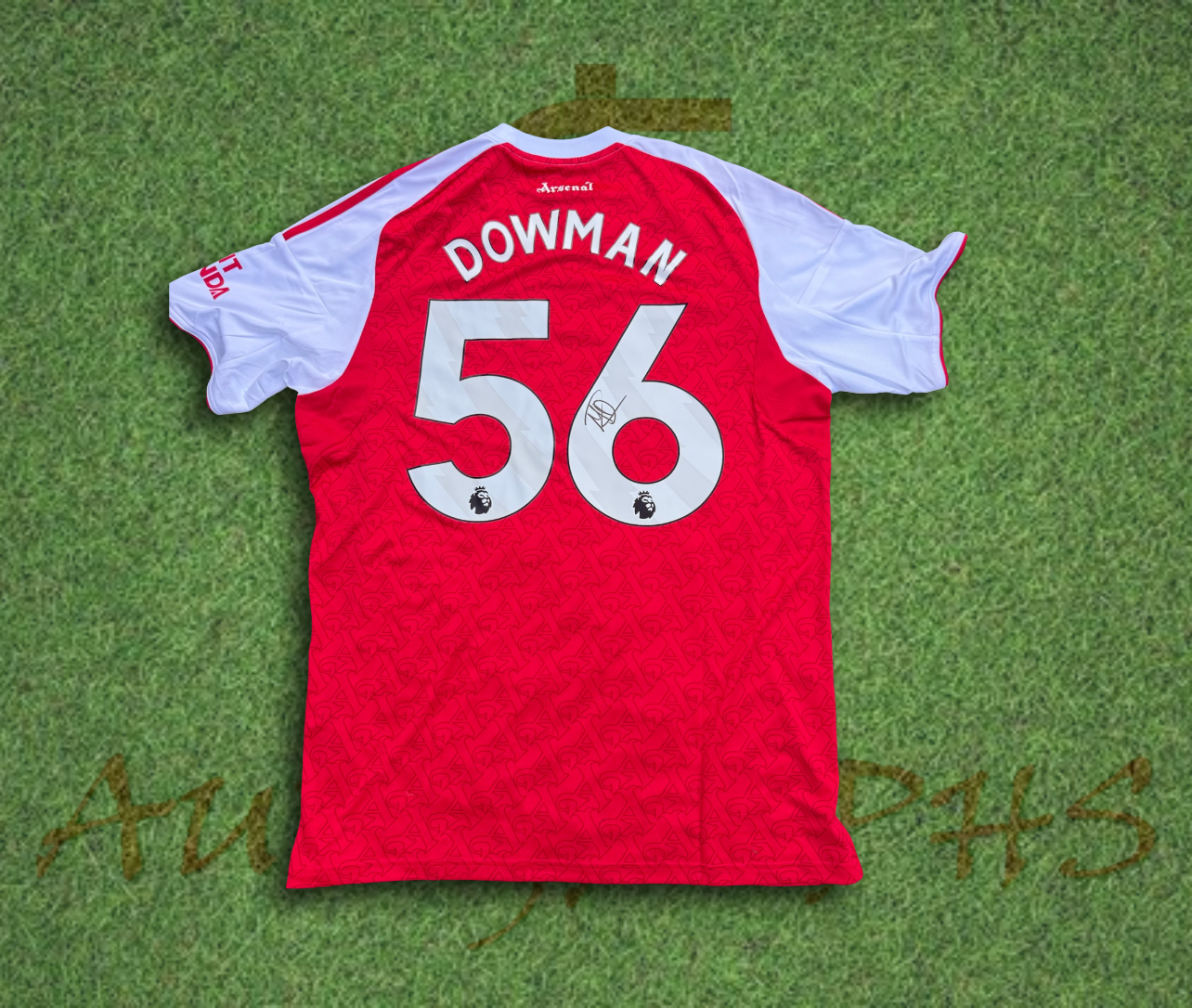 Max Dowman Signed Arsenal Football Club 2025/26 Home Shirt  Xl