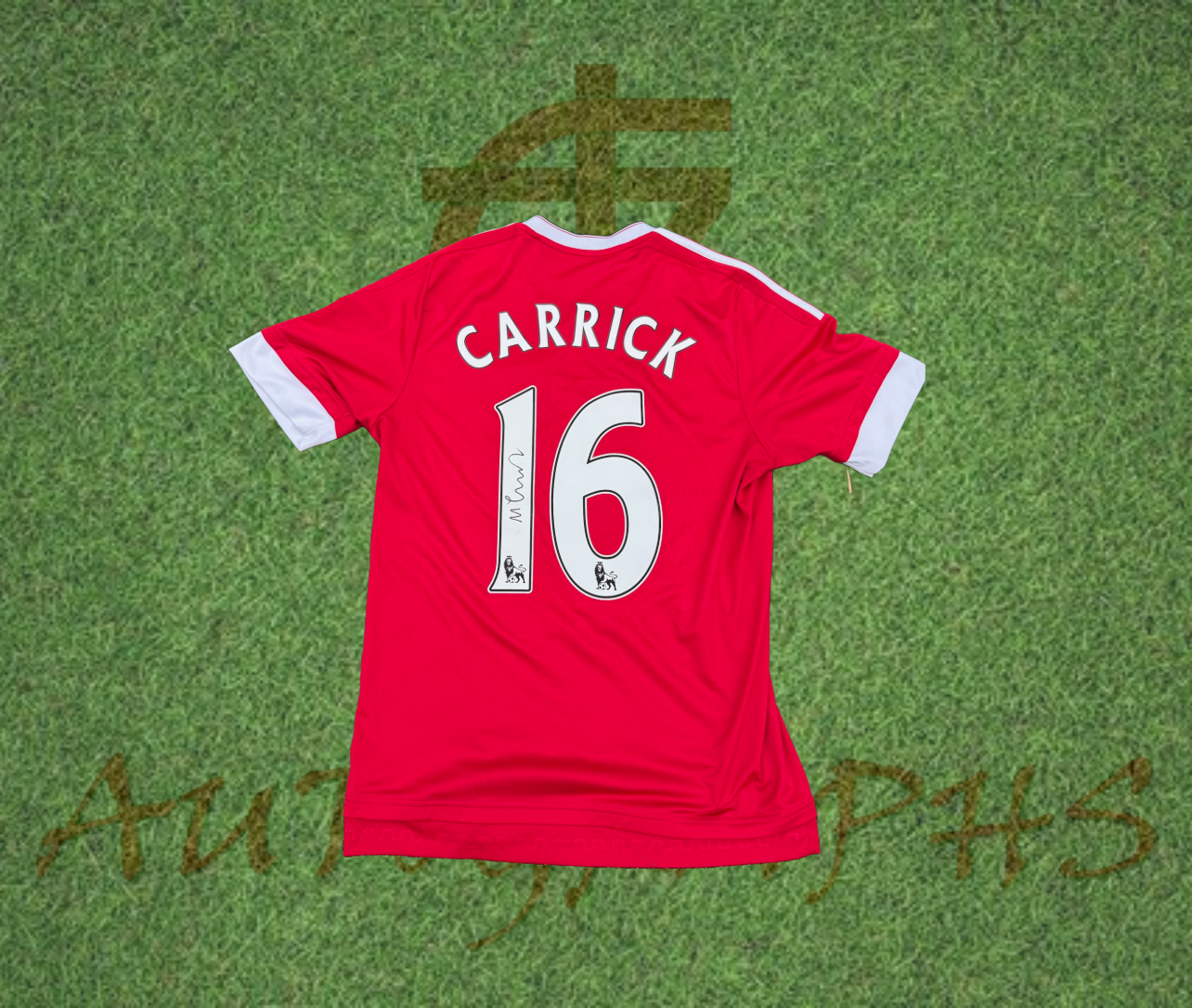 Michael Carrick Signed Manchester United 2015/16 Home Shirt-Signed Shirt-ZCL Autographs-ZCL Autographs