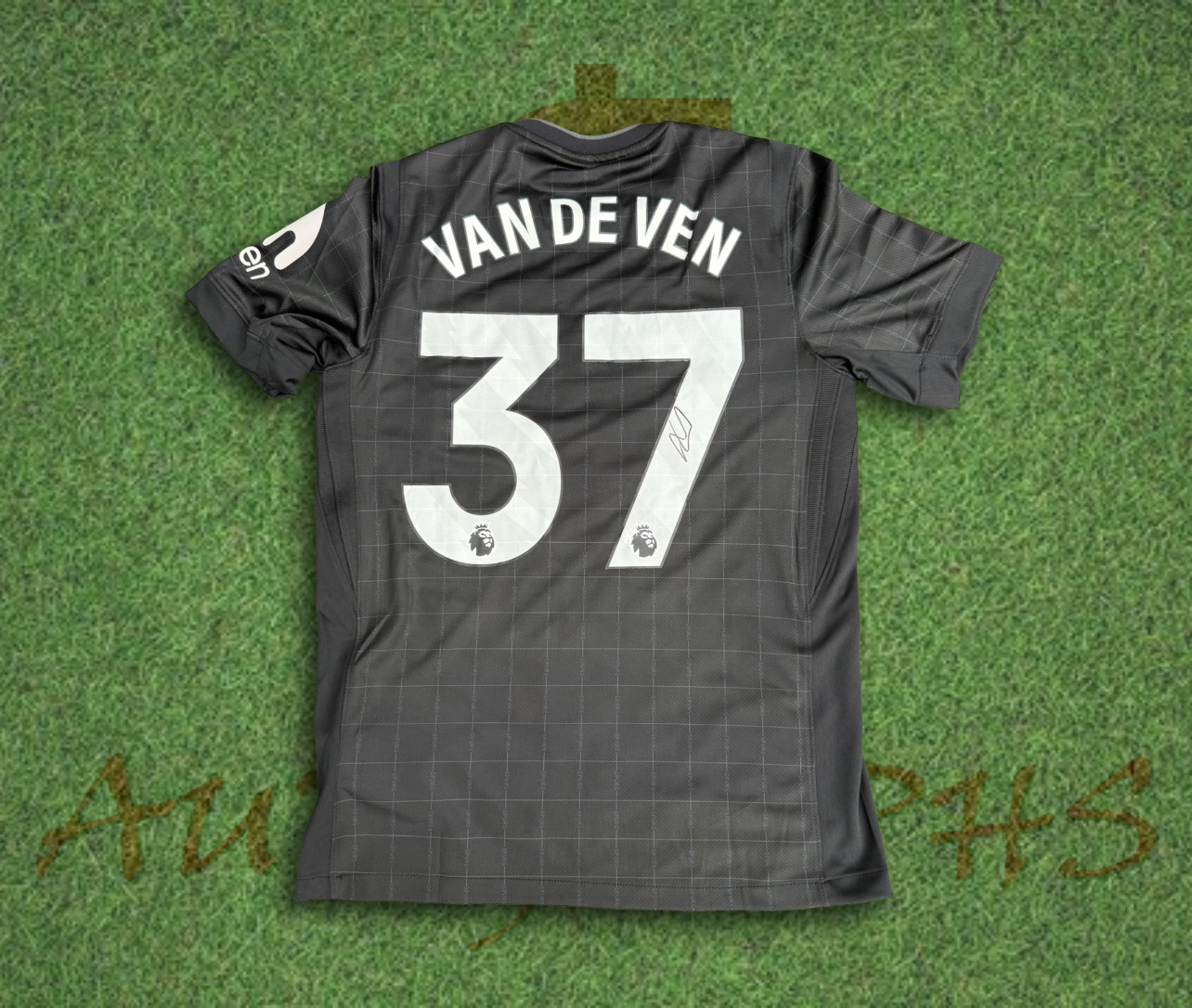 Micky van de Ven Signed Tottenham Hotspur 2025/26 Away Shirt