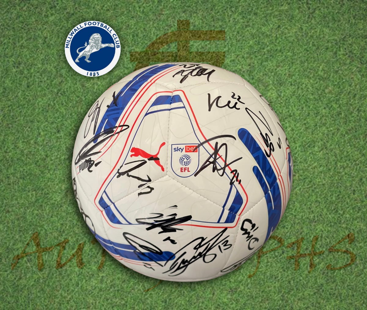 Millwall Signed Replica EFL Football 2026/27