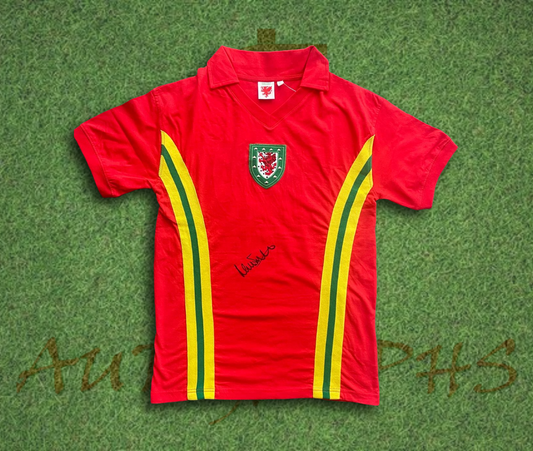 Neville Southall Wales Signed 1976 Football Home Shirt