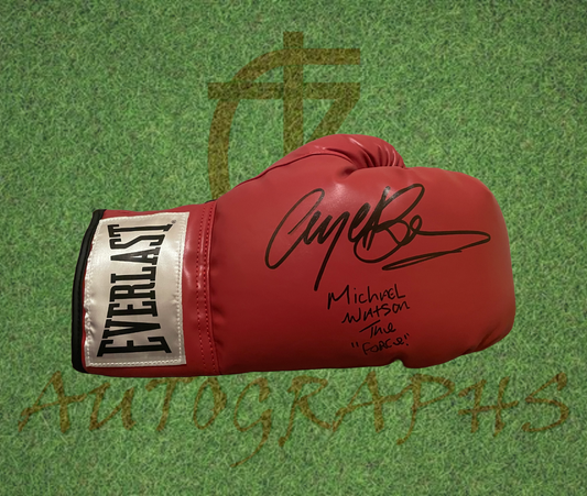 Nigel Benn and Michael Watson dual Signed Boxing Glove-Signed Boxing Glove-ZCL Autographs-ZCL Autographs