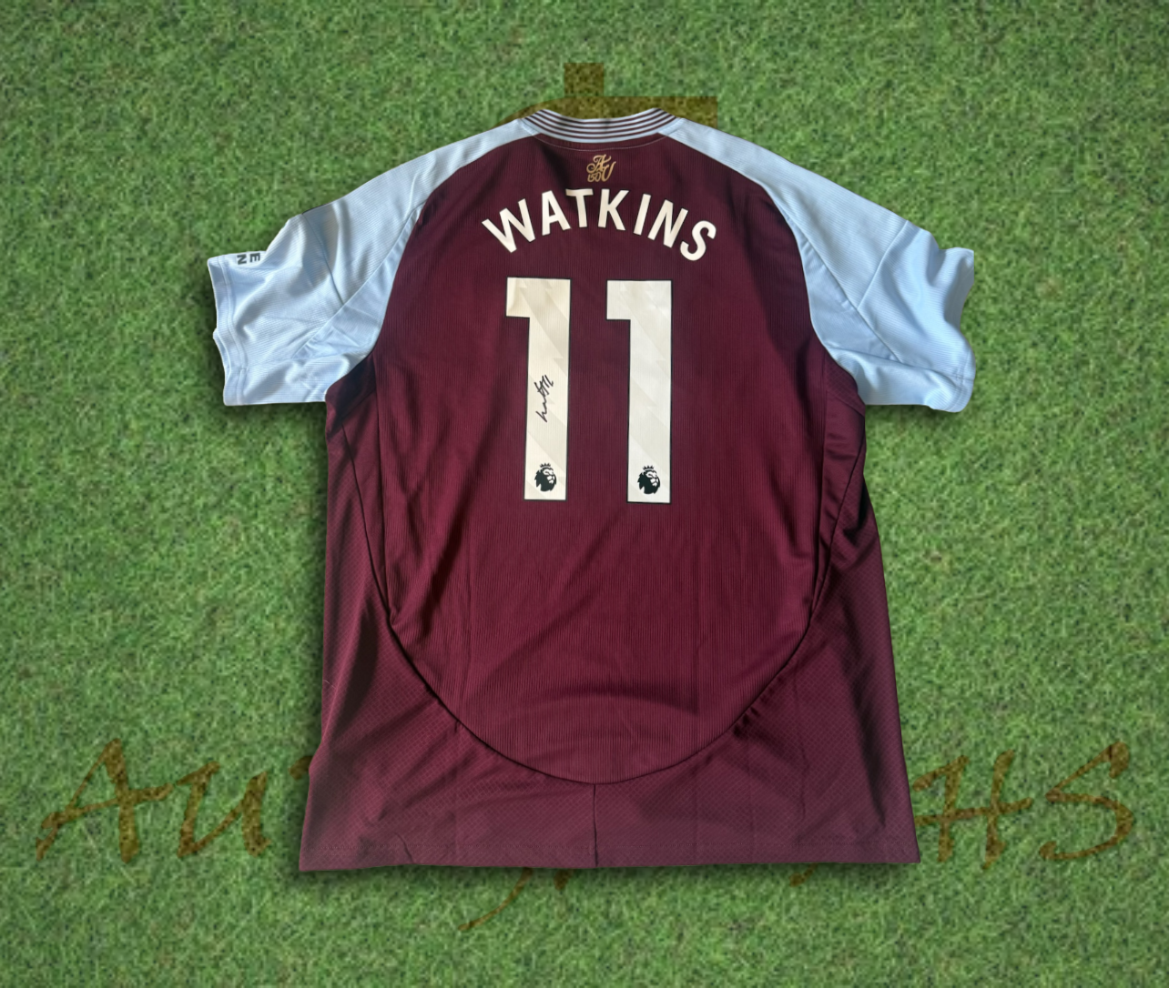 Ollie Watkins Signed Aston Villa Football 2024/25 Home Shirt