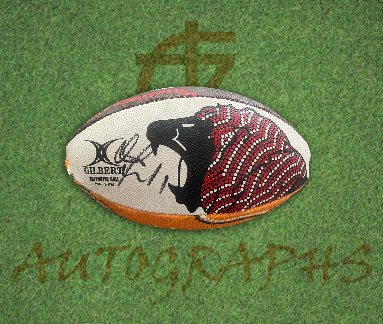 Owen Farrell Signed British and Irish Lions Rugby 2025 Mini Ball-Signed Ball-ZCL Autographs-ZCL Autographs