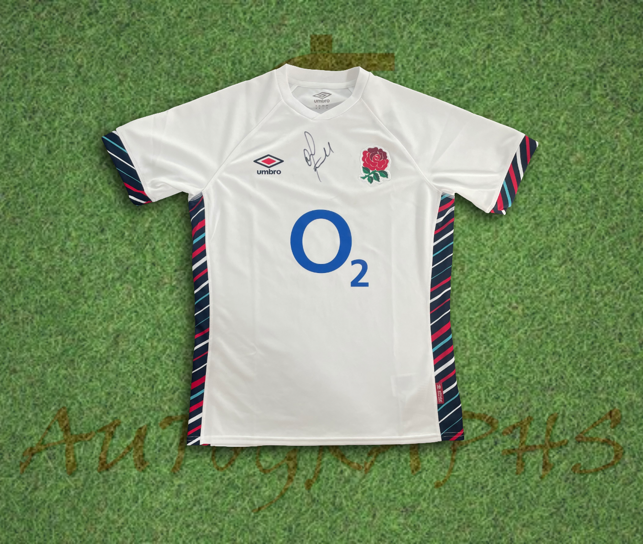 Owen Farrell Signed England Rugby 2024/25 Home Shirt-Signed Shirt-ZCL Autographs-ZCL Autographs