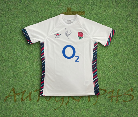 Owen Farrell Signed England Rugby 2024/25 Home Shirt-Signed Shirt-ZCL Autographs-ZCL Autographs