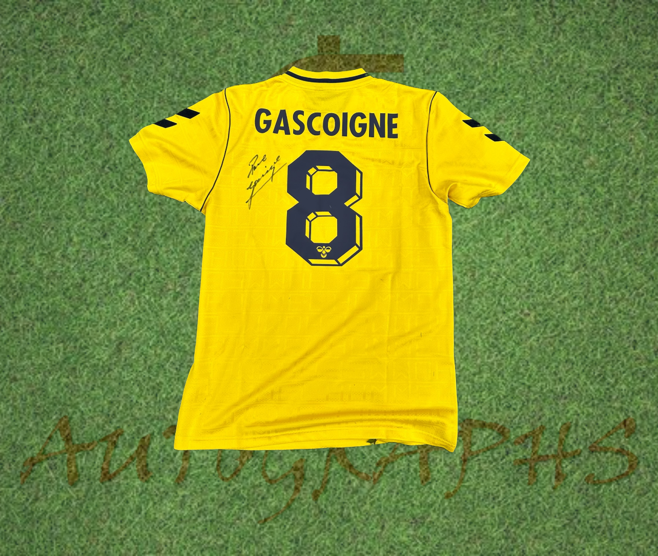 Paul Gazza Gascoigne Signed Tottenham Hotspur Football Club Signed 1988/90 Shirt-Signed Shirt-ZCL Autographs-ZCL Autographs