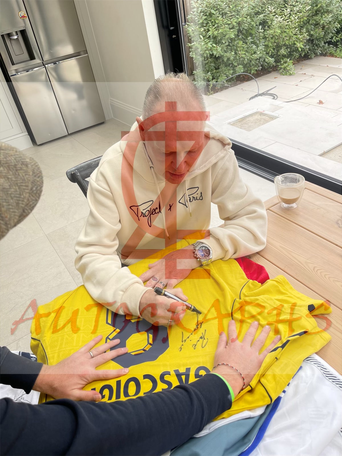 Paul Gazza Gascoigne Signed Tottenham Hotspur Football Club Signed 1988/90 Shirt-Signed Shirt-ZCL Autographs-ZCL Autographs