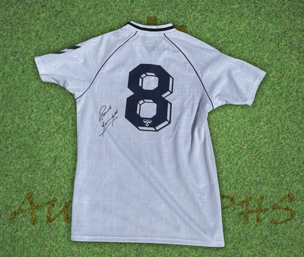 Paul Gazza Gascoigne Back Signed Tottenham Hotspur Football Club 1991 Shirt