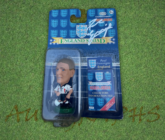 Paul Gazza Gascoigne Signed Corinthian Figure England 1998