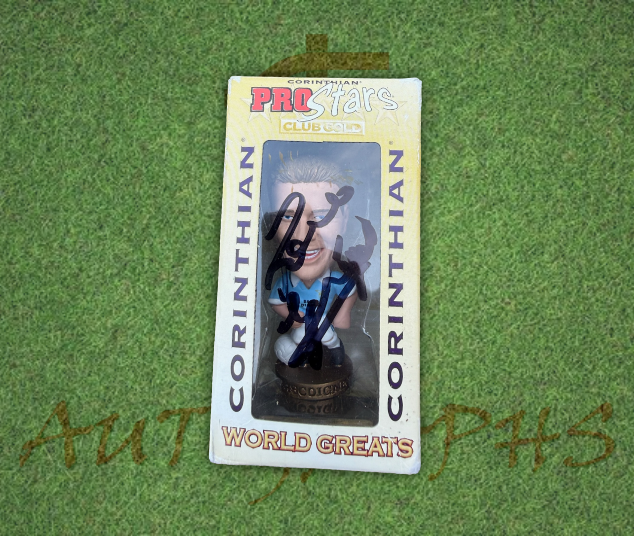 Paul Gazza Gascoigne Signed Corinthian Figure Lazio