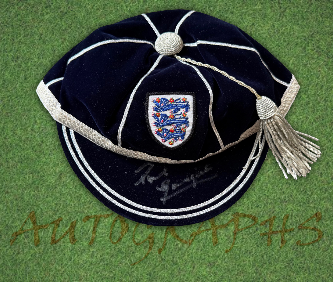 Paul Gazza Gascoigne Signed England Football Cap 3