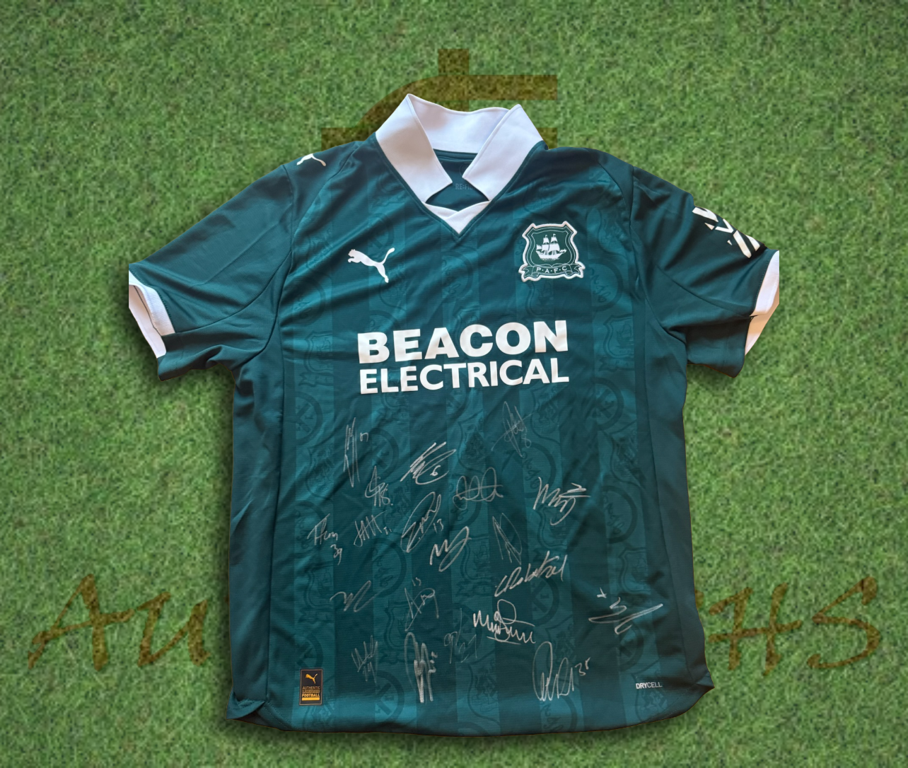 Plymouth Argyle Signed 2025/26 Home Football Shirt 2