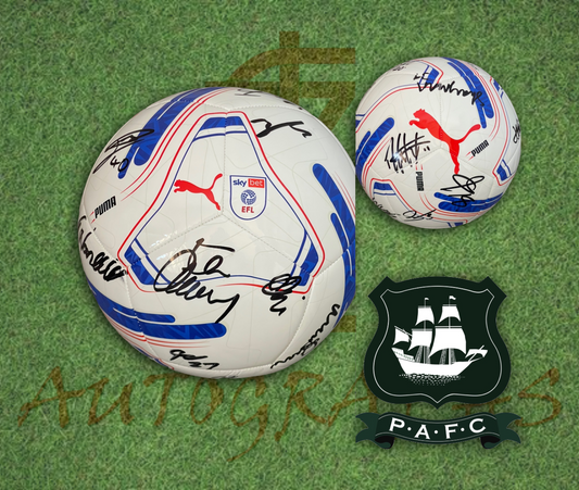 Plymouth Argyle Signed Replica EFL Football 2026/27