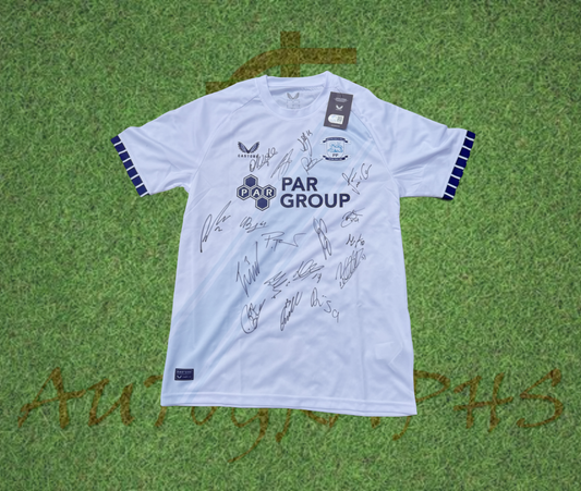 Preston North End Squad Signed 2024/25 Home Shirt-Signed Shirt-ZCL Autographs-ZCL Autographs
