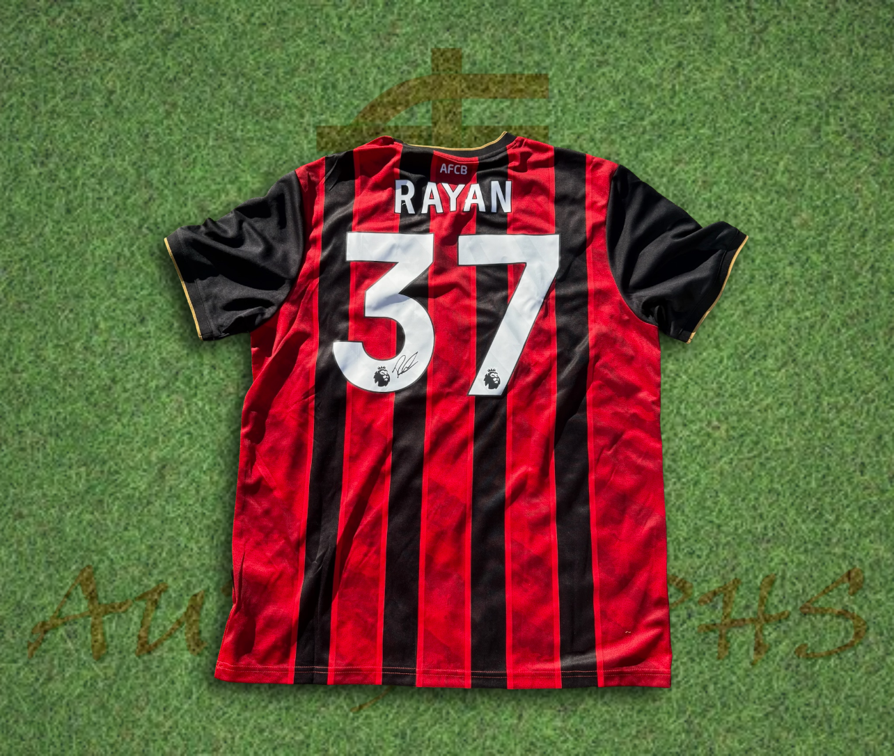Rayan AFC Bournemouth Football Club Signed 2025/26 Home Shirt