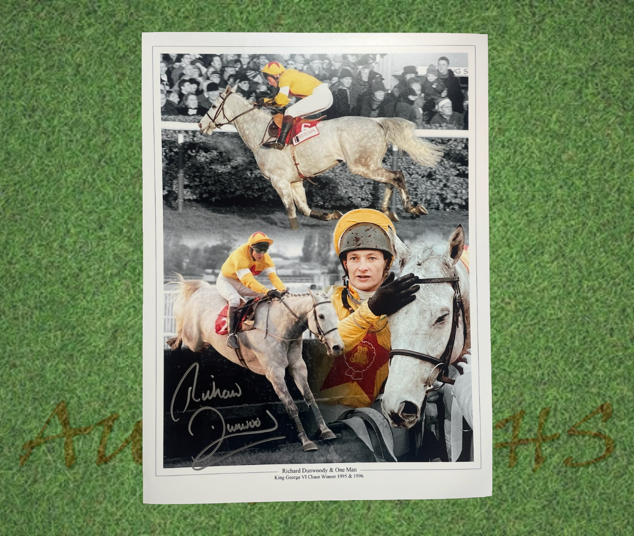 Richard Dunwoody Signed 16x12 Jockey Horse Racing Photo-ZCL Autographs-ZCL Autographs