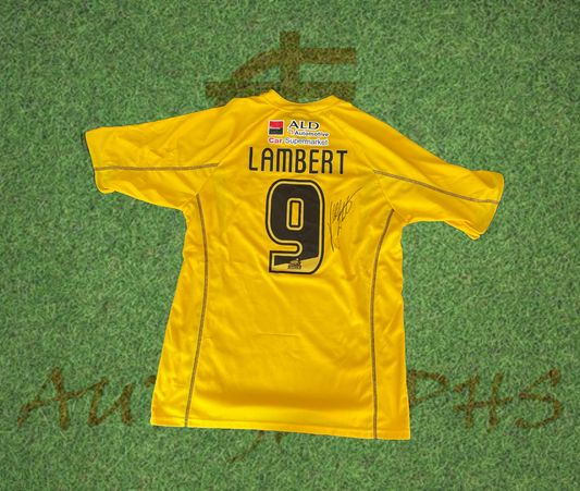 Rickie Lambert Signed Bristol Rovers 2006/07 Third Shirt-Signed Shirt-ZCL Autographs-ZCL Autographs