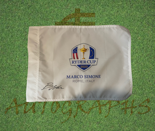 Robert MacIntyre Signed 2023 Ryder Cup Flag