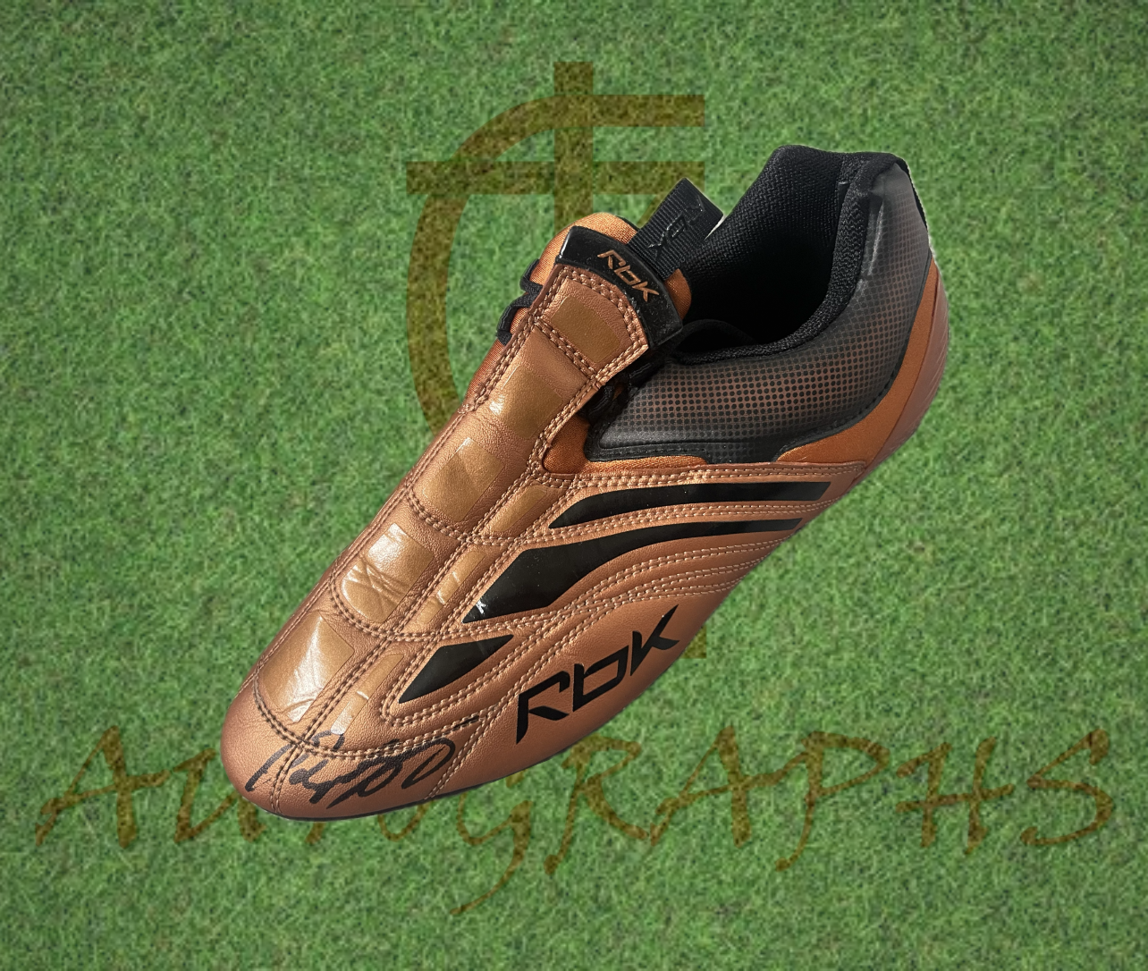 Ryan Giggs Signed Reebok Football Boot-Signed Football Boot-ZCL Autographs-Left-ZCL Autographs