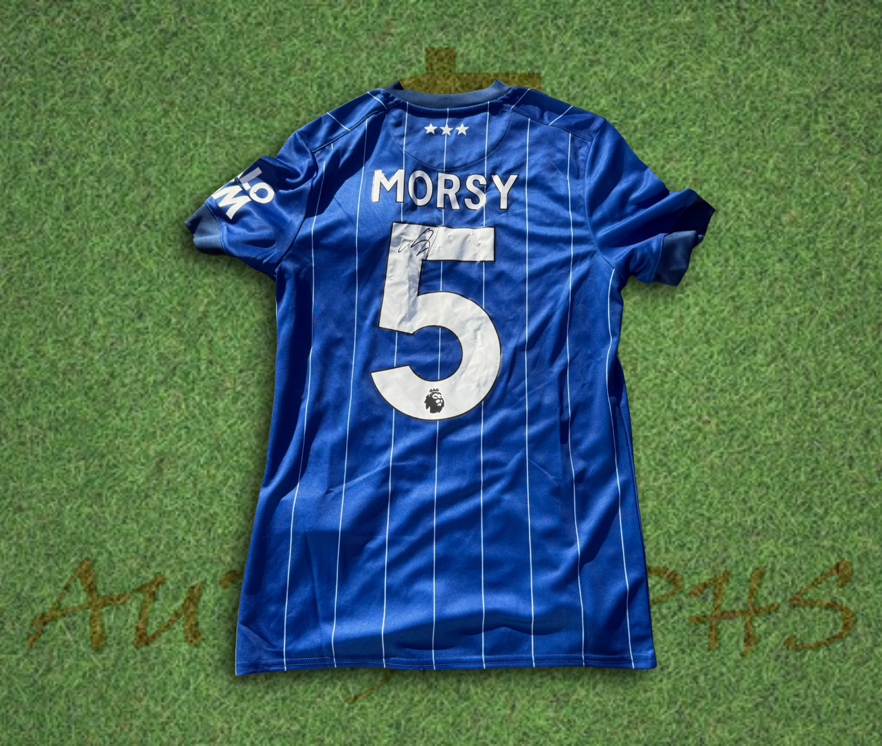 Sam Morsy Signed Ipswich Town F.C 2024/25 Home Shirt 2