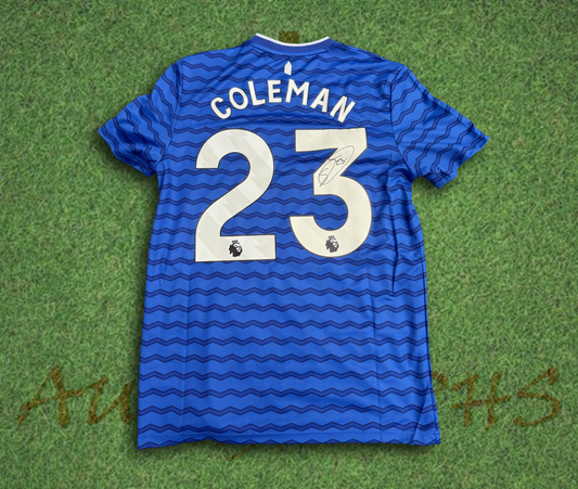 Seamus Coleman Signed Everton Home Shirt 2025 26 3