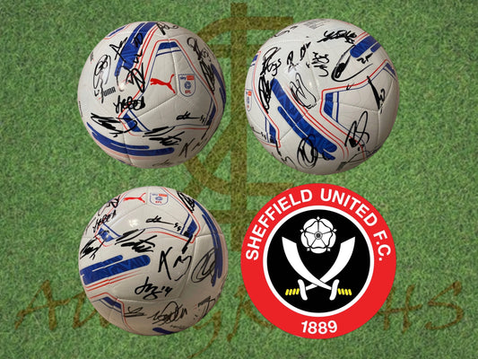 Sheffield United Signed Replica EFL Football 2026/27 Squad Signed
