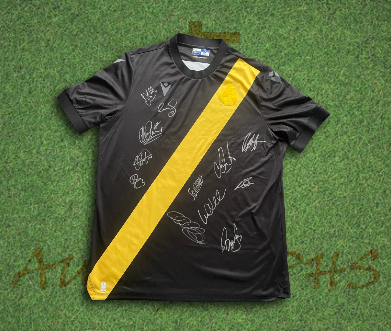 Signed Bristol Rovers Legends 140th Anniversary Shirt