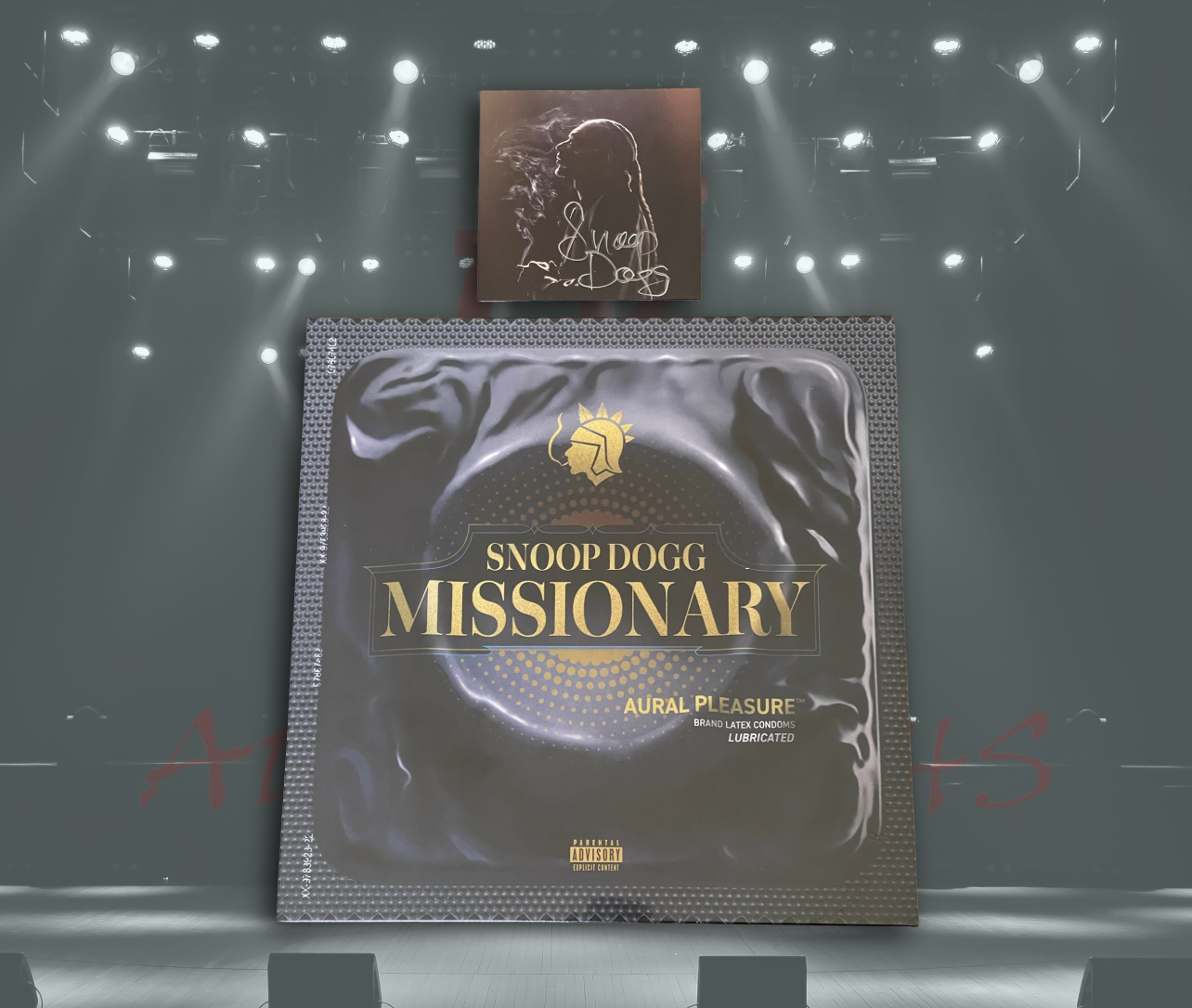 Snoop Dogg Missionary Vinyl and Signed Art card-Signed vinyl-ZCL Autographs-ZCL Autographs