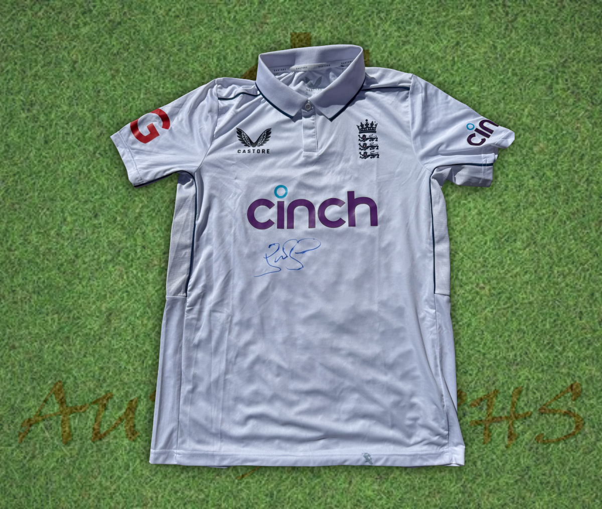 Stuart Broad Signed England Cricket Shirt
