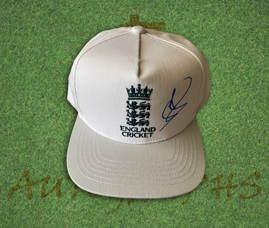 Stuart Broad signed England Cricket Cap