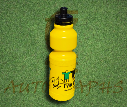Teddy Sheringham Signed England Euro 1996 Water Bottle-Signed Street Sign-ZCL Autographs-ZCL Autographs