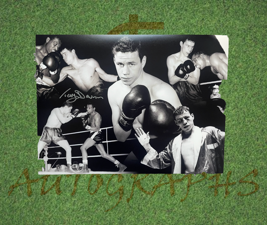 Terry Downes Signed Boxing 16x12 Photo-Signed Photo-ZCL Autographs-ZCL Autographs