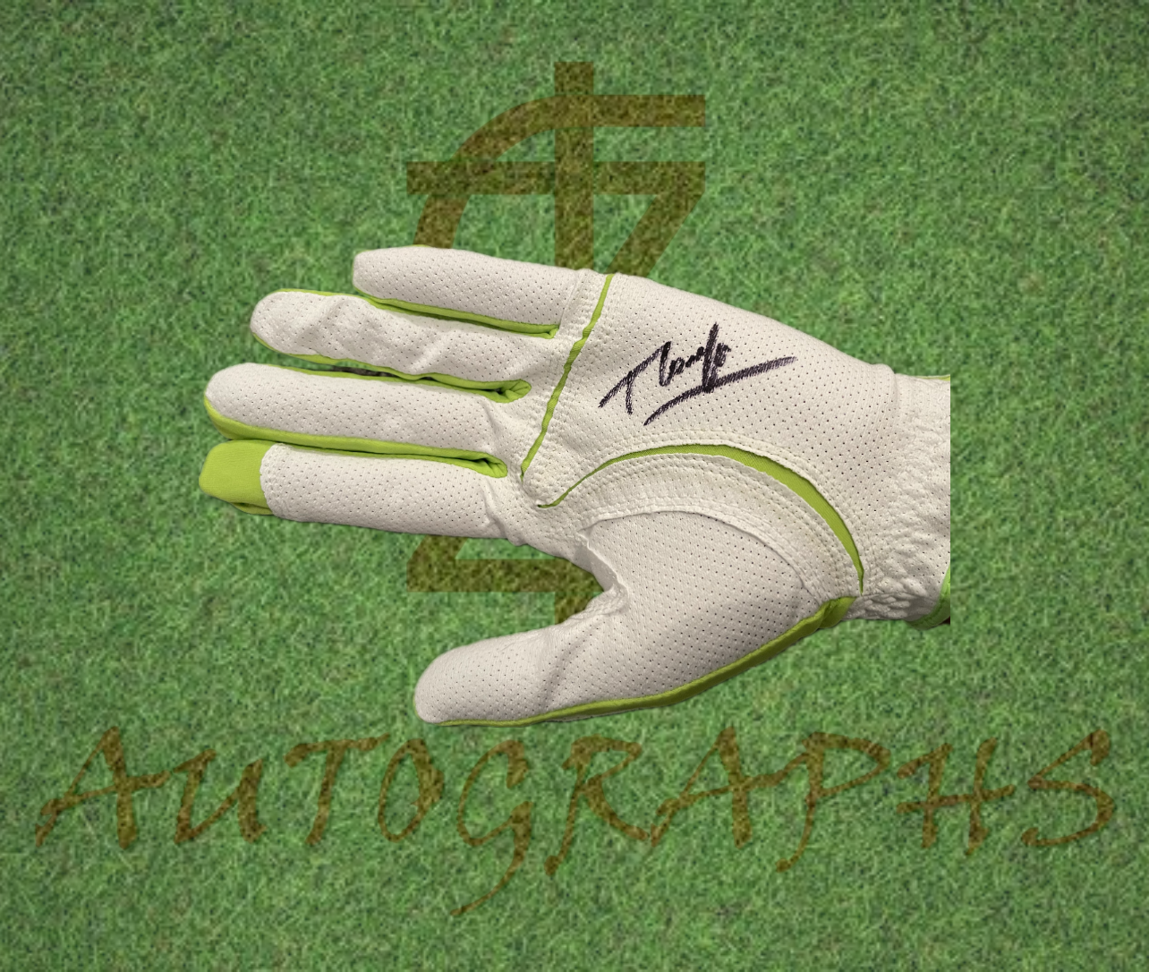 Thomas Detry Signed Golf Glove-ZCL Autographs-ZCL Autographs