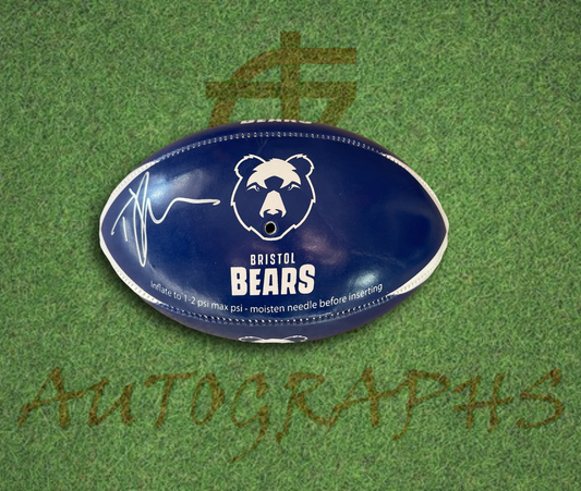 Tom Jordan Bristol Bears Signed Mini Rugby Ball