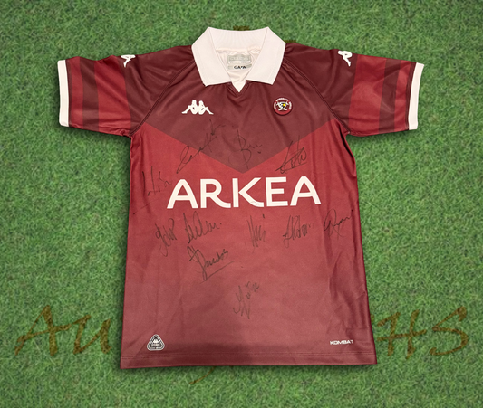 Union Bordeaux Bègles Signed 2024/25 Home Shirt