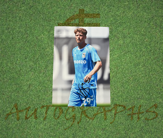 Victor Torp Coventry City Football Club Signed A4 Photo-ZCL Autographs