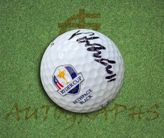 Viktor Hovland Signed Ryder Cup 2025 Golf Ball-ZCL Autographs-ZCL Autographs