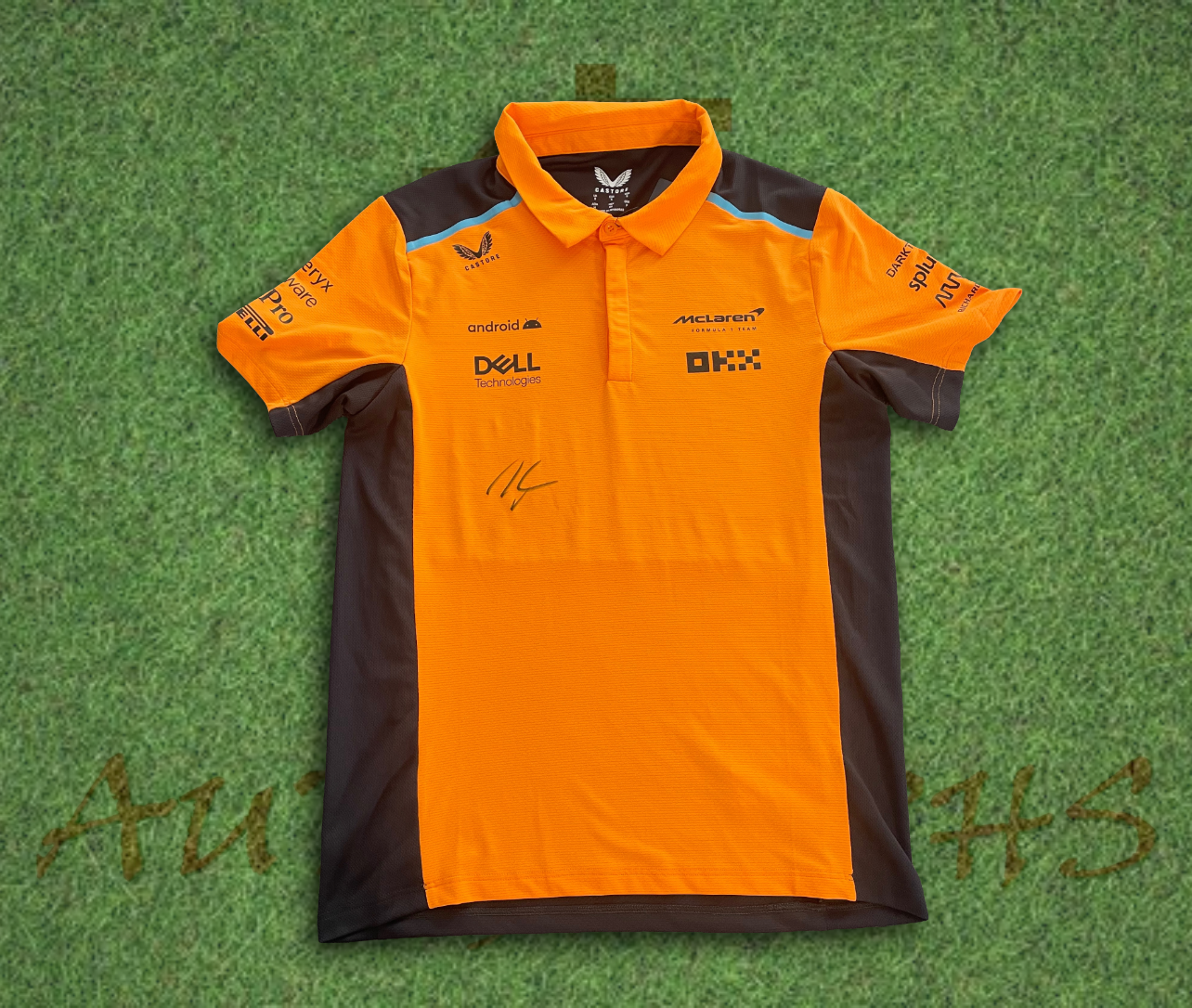 Zak Brown Signed Formula One F1 McLaren Polo Shirt-Signed Presentation Display-ZCL Autographs-ZCL Autographs
